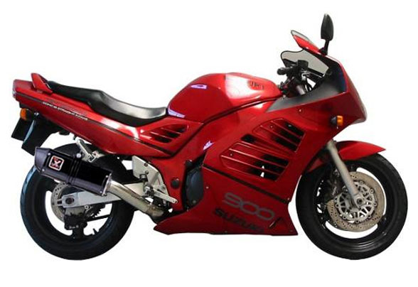Suzuki RF900R All Years IXIL Xtrem Black HEXOVAL Bolt-on Exhaust - description image