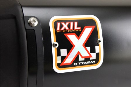 Triumph Speed Four 2002-2005 IXIL Xtrem Black HEXOVAL Bolt-on Exhaust - description image