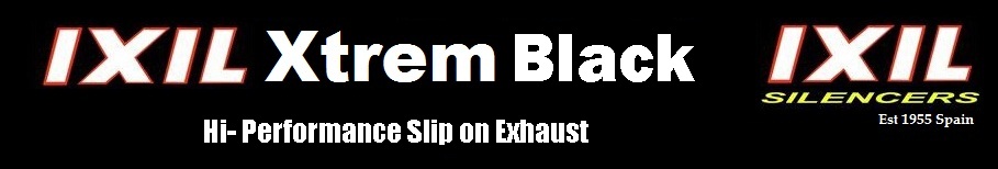Triumph TT600 2000-2002 IXIL Xtrem Black HEXOVAL Bolt-on Exhaust - description image